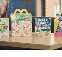 Libri da McDonald's: dopo Roald Dahl in Australia, i libri arrivano anche in Italia