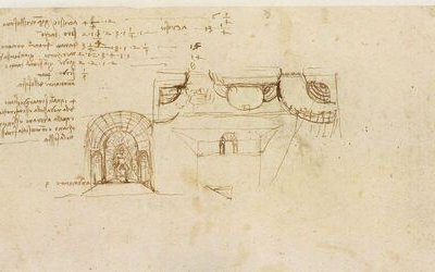 Leonardo da Vinci scenografo: lo schizzo che segna l'inizio del teatro in Italia