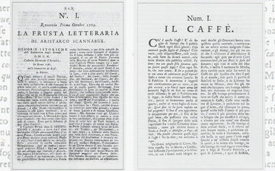 Il giornalismo italiano tra Sei e Settecento