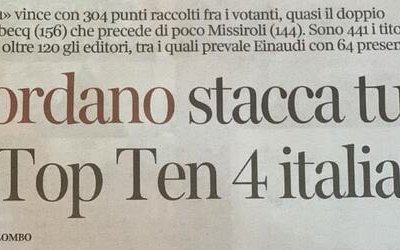 I 10 libri del 2022 nella Top Ten della Lettura del Corriere della Sera