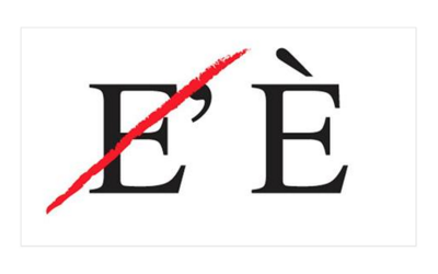 E maiuscola accentata: come si scrive la è maiuscola?