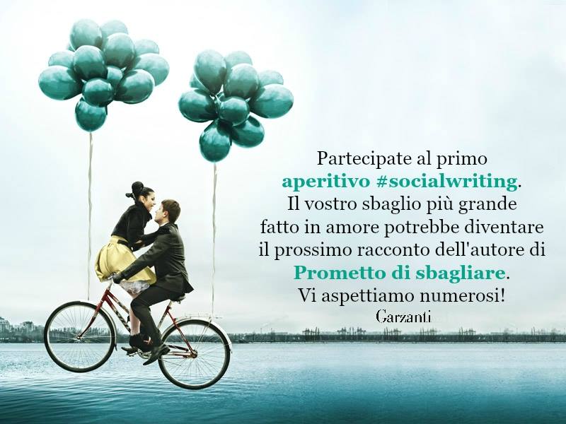 Il tuo errore più grande in amore? Può diventare un racconto di Pedro Chagas Freitas. Partecipa all'Aperitivo #socialwriting