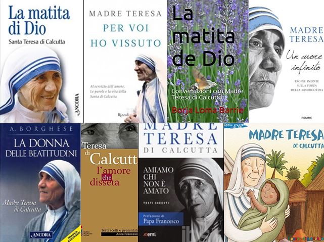 Madre Teresa di Calcutta Santa: i libri da leggere