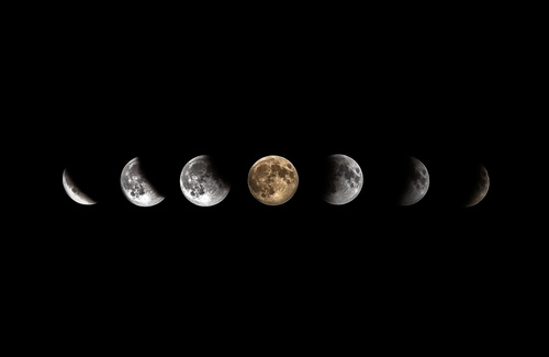 Luna piena, nuova, calante o crescente: cosa sono le fasi lunari