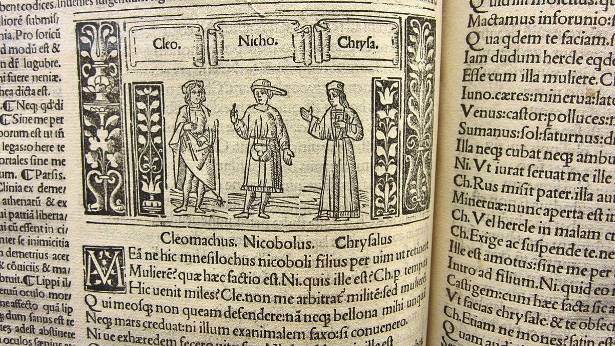 Plauto: vita e opere del commediografo