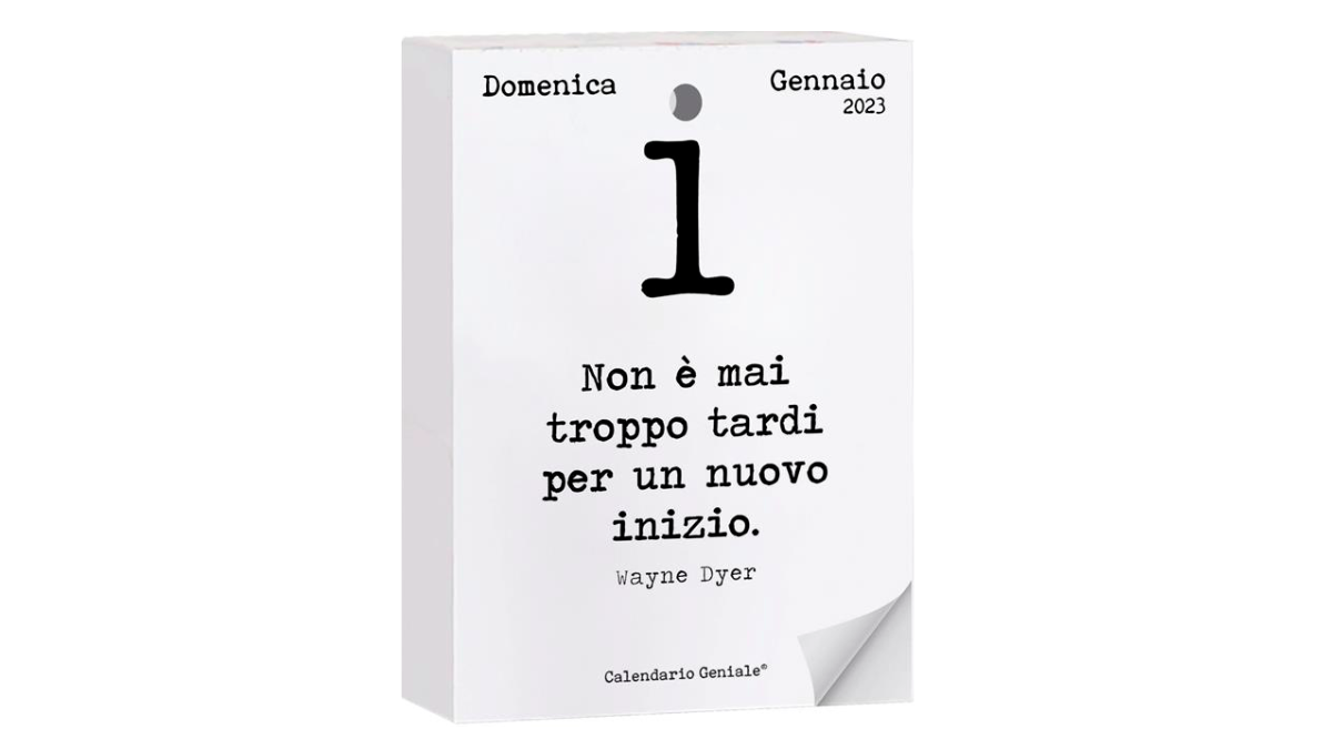 Il Calendario geniale letterario 2023: per un anno in compagnia degli scrittori
