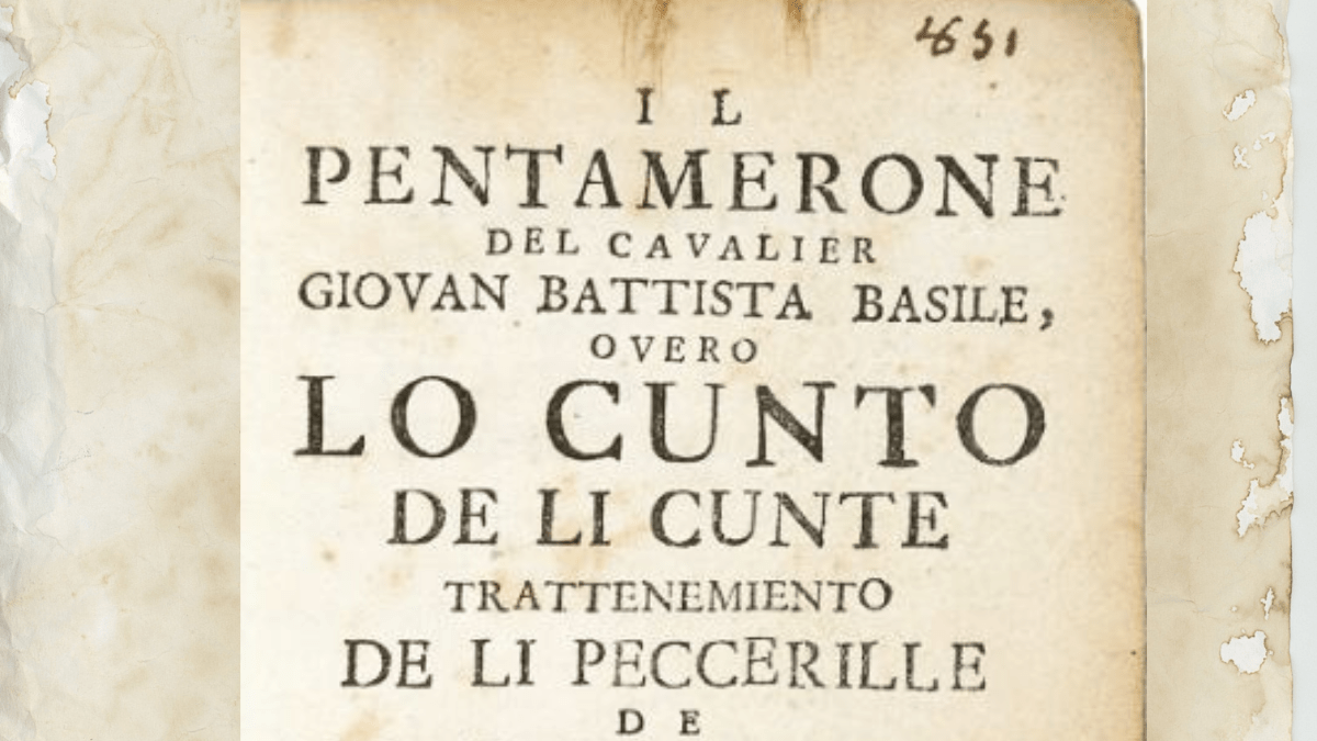 Il Pentamerone di Giambattista Basile e le differenze con il Decameron di Boccaccio