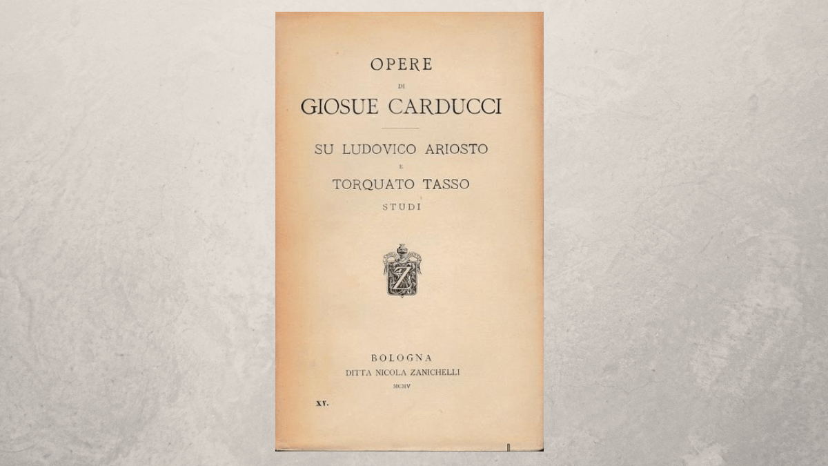 Giosuè Carducci prosatore: l'altro volto del poeta