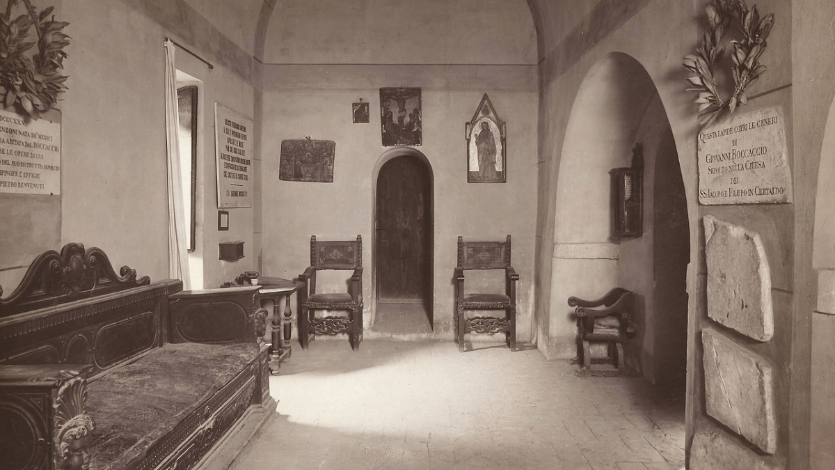 Boccaccio a Certaldo: la casa e la tomba del grande novelliere
