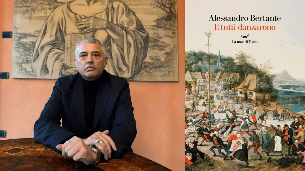 Intervista ad Alessandro Bertante, in libreria con “E tutti danzarono”