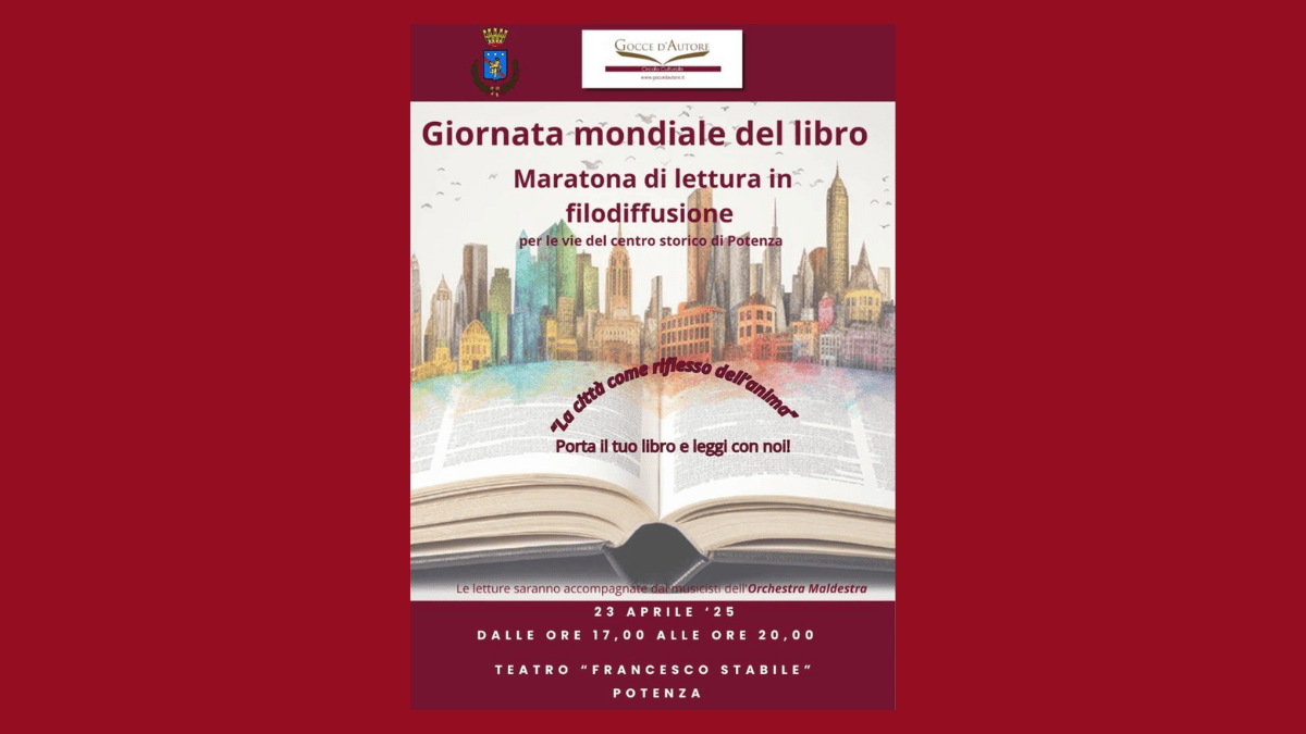 La maratona letteraria nel cuore della città di Potenza