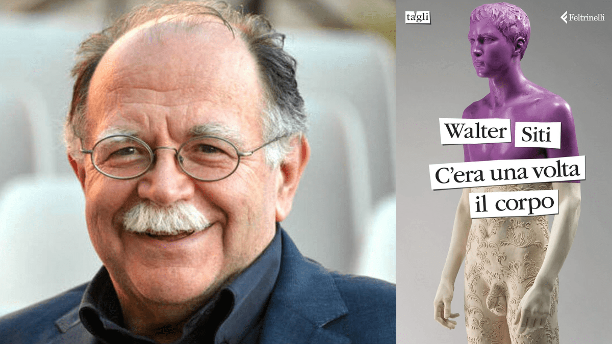 Intervista a Walter Siti, in libreria con “C'era una volta il corpo”