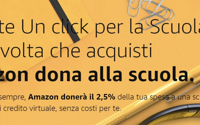 Un click per la Scuola 2020: come funziona l'iniziativa di Amazon