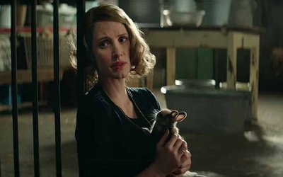 La signora dello zoo di Varsavia: trama e trailer del film stasera in tv
