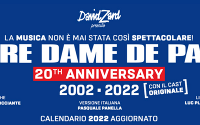 Notre Dame de Paris tour 2022: date e programma 