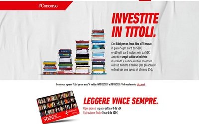 Libri per un anno: ecco come funziona il concorso di LaFeltrinelli
