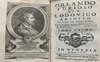 La follia di Orlando narrata da Ludovico Ariosto 