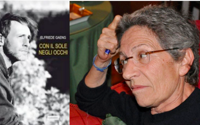 La regista Elfriede Gaeng presenta nel carcere Rebibbia di Roma il suo ultimo romanzo