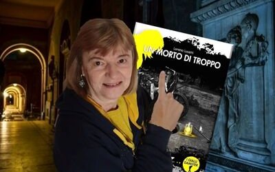 Intervista a Lorena Lusetti in libreria con “Un morto di troppo”