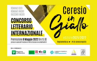 Ceresio in giallo: tutti i vincitori del concorso letterario 2022