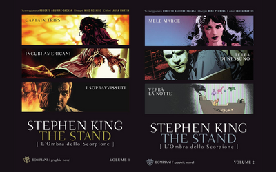 The Stand: L'ombra dello scorpione di Stephen King diventa un graphic novel in due volumi