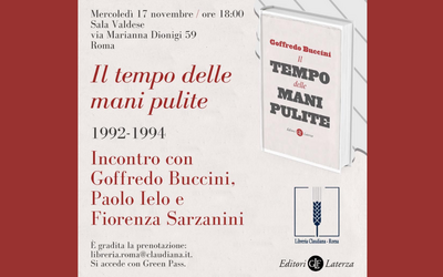 Il tempo delle Mani pulite (1992-1994), ripercorso dal giornalista Goffredo Buccini in un libro