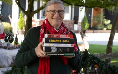 5 libri consigliati da Bill Gates per le vacanze natalizie 2022