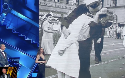Cyrano de Bergerac: la poesia sul bacio recitata a Sanremo