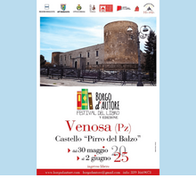 “Borgo d'Autore 2025” a Venosa: la città di Orazio celebra il mese del libro con un festival