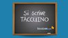 Tacquino o taccuino: come si scrive? 