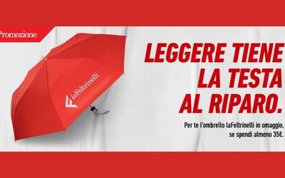 Ombrello Feltrinelli in omaggio: ecco come averlo