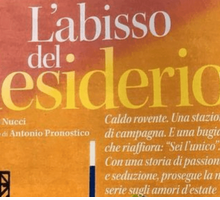 Un racconto breve di Matteo Nucci dedicato agli amori estivi su L'Espresso