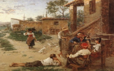 Il sabato del villaggio di Leopardi: testo, parafrasi e analisi