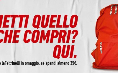 Zaino La Feltrinelli omaggio: ecco come