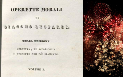 Coll'anno nuovo si principierà la vita felice: il messaggio di Giacomo Leopardi