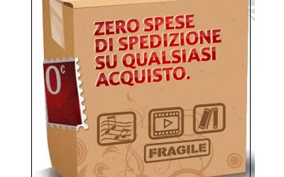 Spese di spedizione ZERO per i tuoi libri!