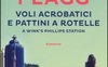 Voli acrobatici e pattini a rotelle