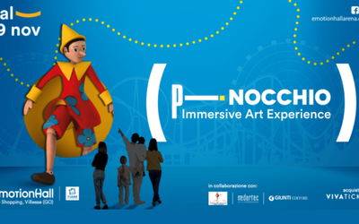 “Pinocchio Immersive Art Experience”: una mostra interattiva dedicata al capolavoro di Collodi