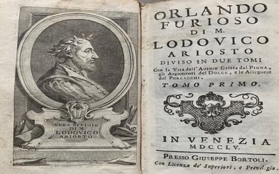La follia di Orlando narrata da Ludovico Ariosto 
