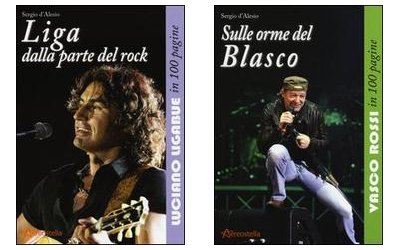 Ligabue e Vasco Rossi in 100 pagine: i nuovi libri di Sergio d'Alesio